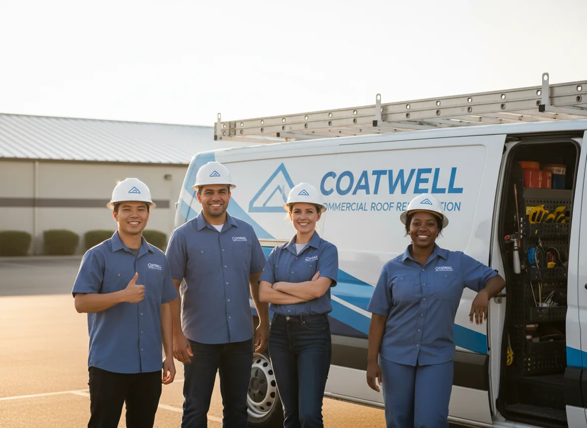 Commercial roof coating company in Greentown, OH